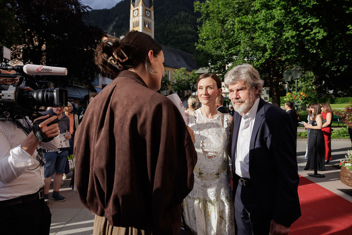 Reinhold und Diane Messner vor der Gala am Samstag (c) CALL Film Festival