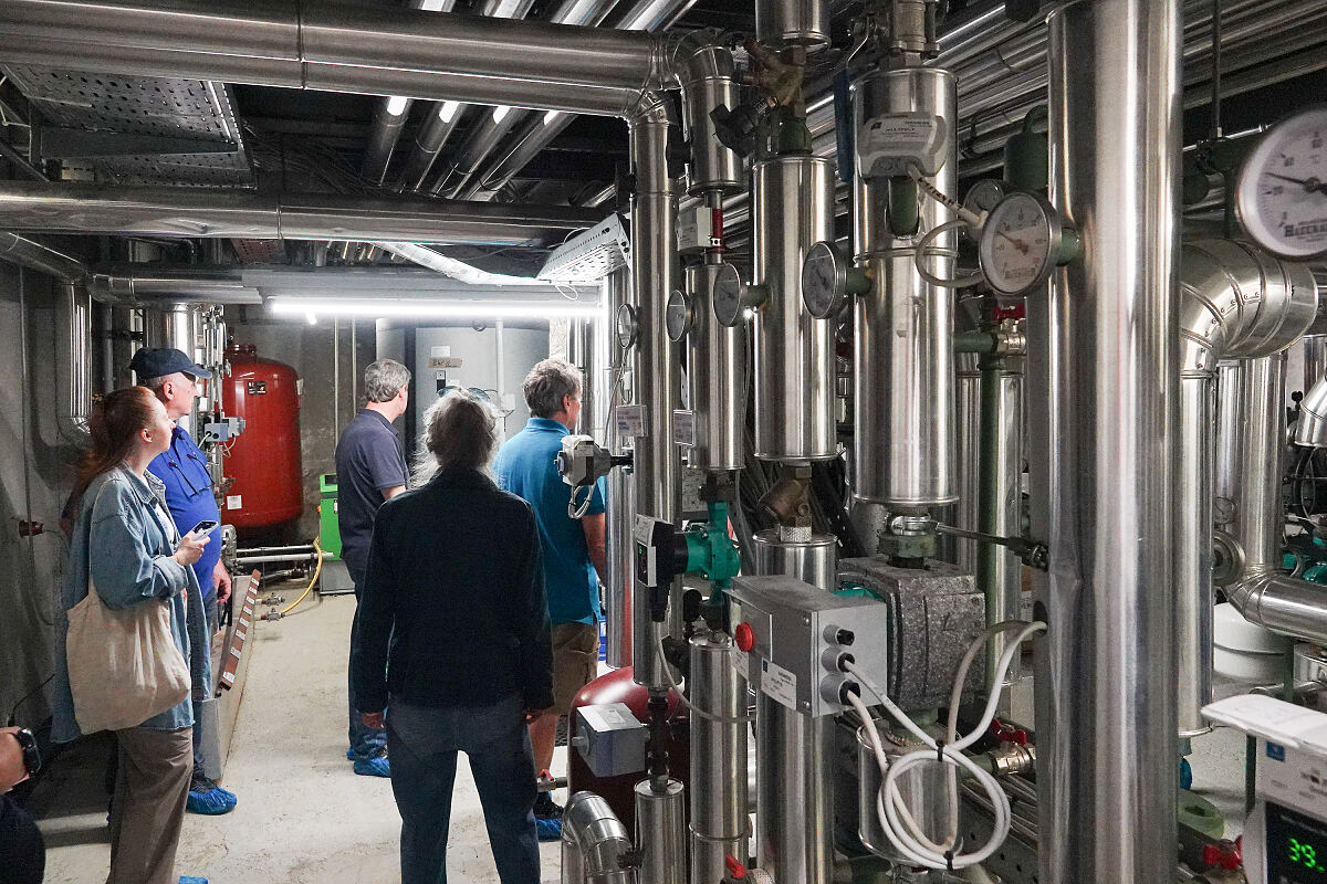Quellentage Besichtigung Technik Felsentherme (c) mangotree photography