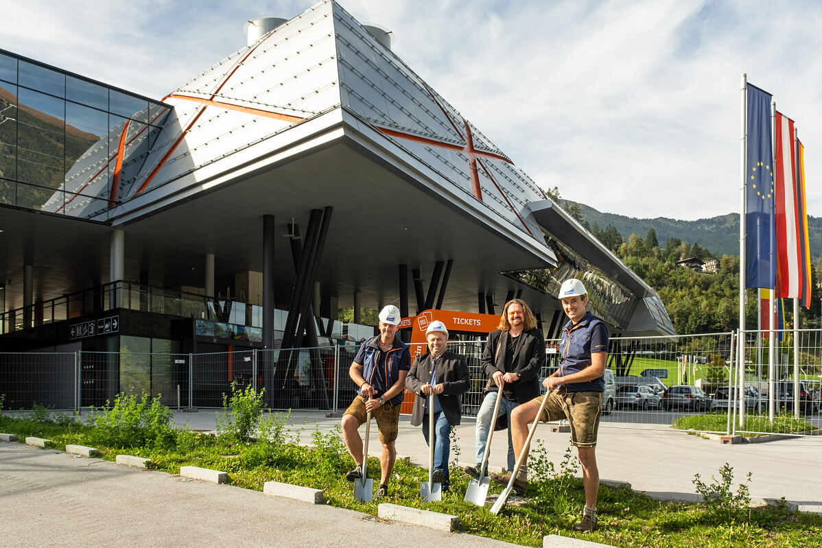 Spatenstich Solarpark Schlossalm Talstation (c) Gasteiner Bergbahnen AG