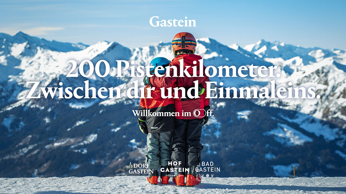 Subclaims Willkommen im Off Gasteinertal Tourismus GmbH