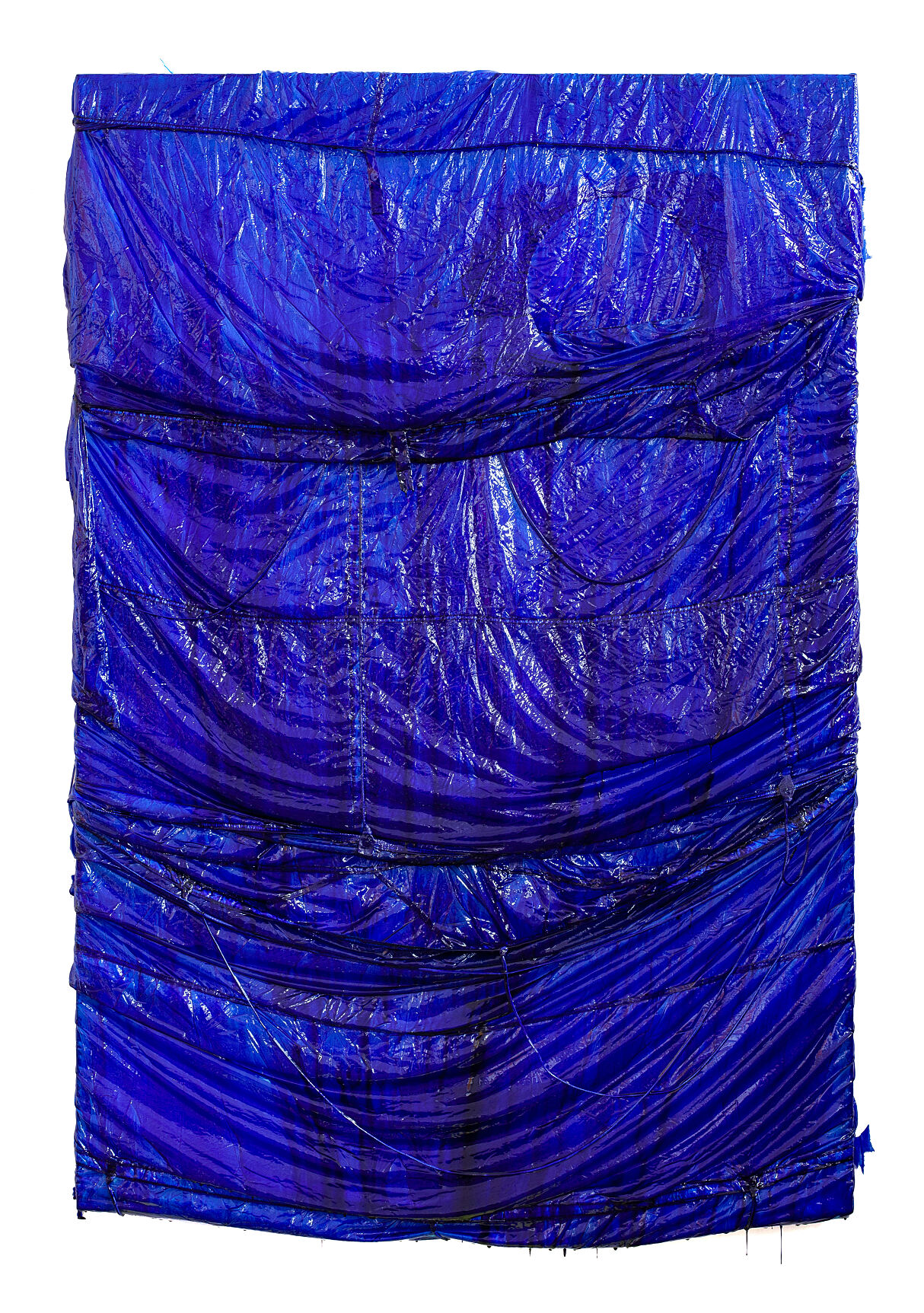 Jubilaeumsausstellung  Clemens Wolf_Parachute Painting_Exposy on main parachute_190x130cm_2024_© the artist