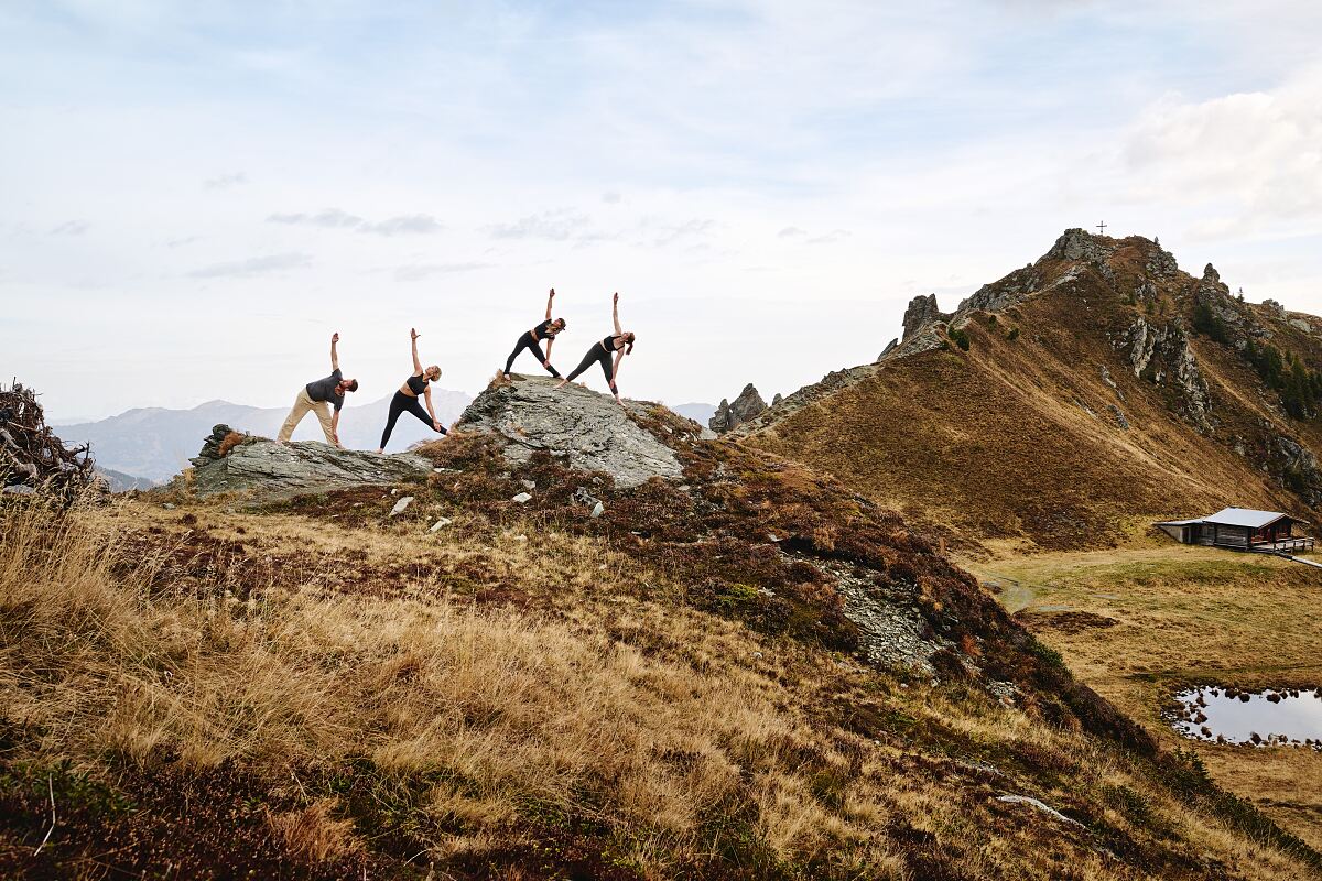 Yogaherbst in Gastein (c) Gasteinertal Tourismus GmbH, Michael Königshofer