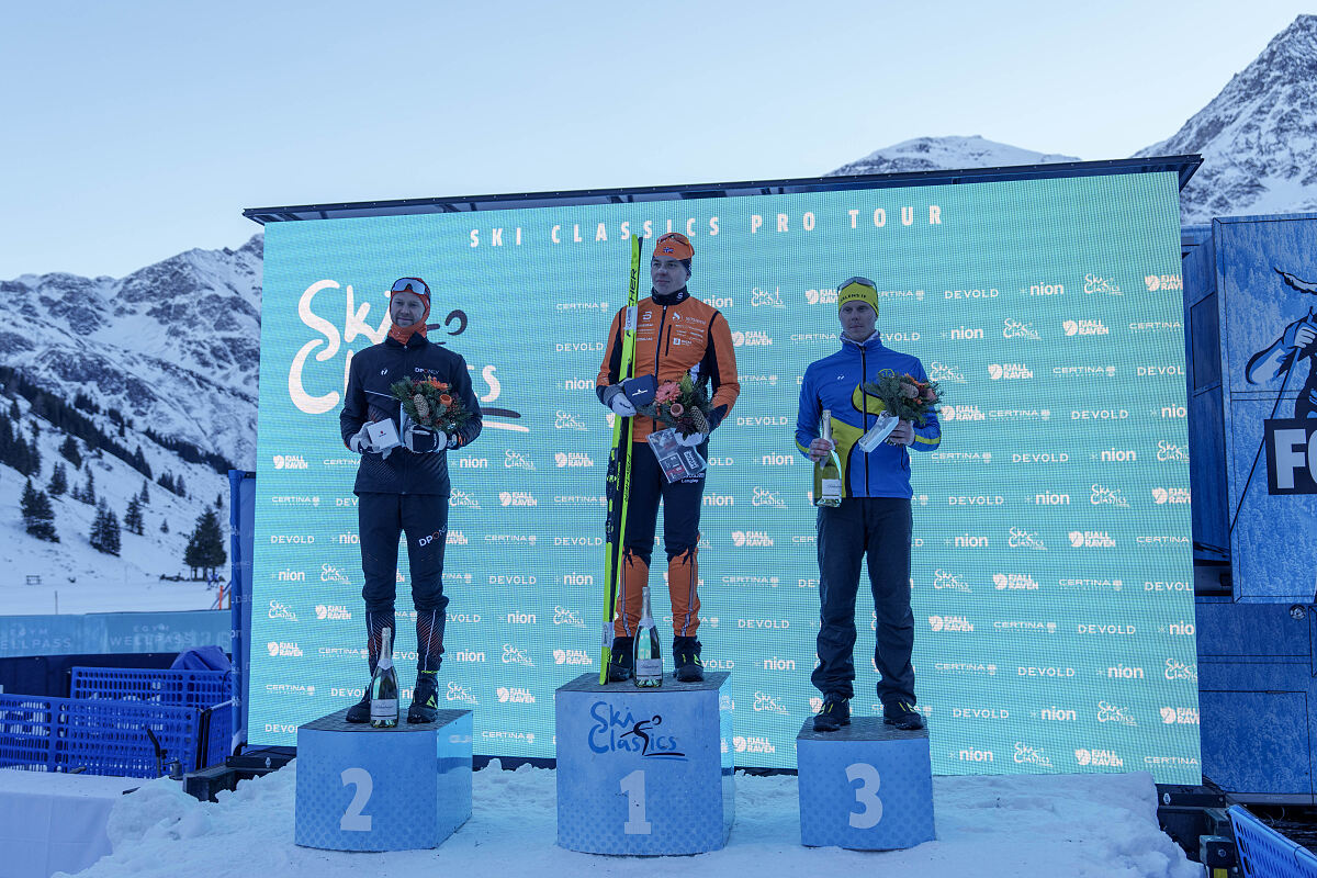 Gastein Classics Podium Männer 30km (c) Gasteinertal Tourismus GmbH, Christoph Oberschneider